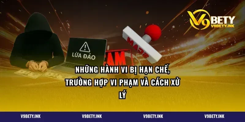 Những hành vi bị hạn chế, trường hợp vi phạm và cách xử lý