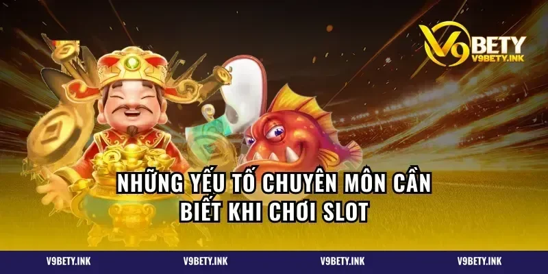 Những yếu tố chuyên môn cần biết khi chơi slot