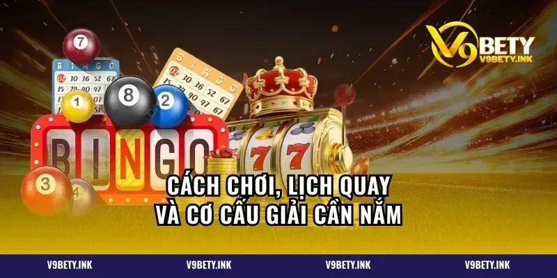 Cách chơi, lịch quay và cơ cấu giải cần nắm